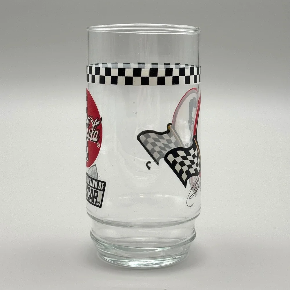 Tony Stewart Coca-Cola Glass NASCAR 20 Vintage Collectible‎ Drinking Cup